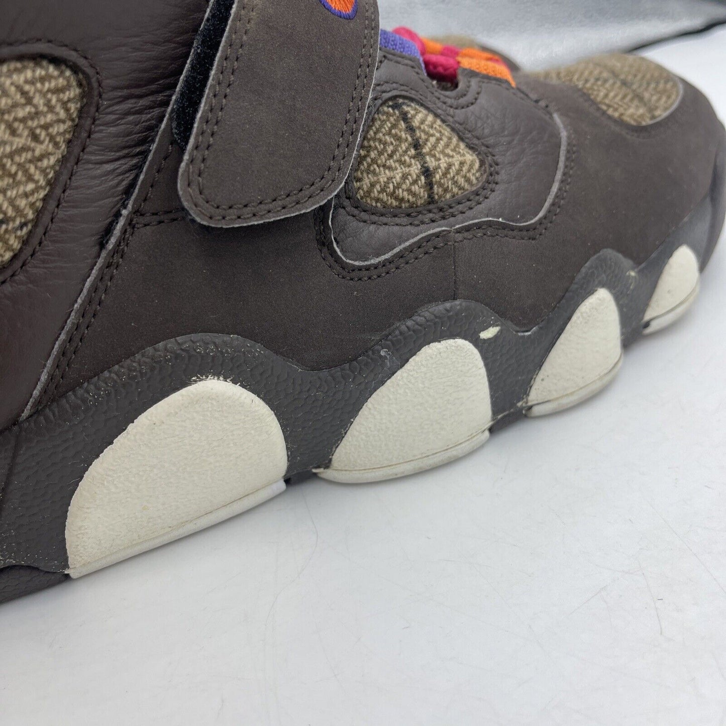Size 12 - Nike Air CB 34 Brown Orange Suede White Pink Leather (316940-281)