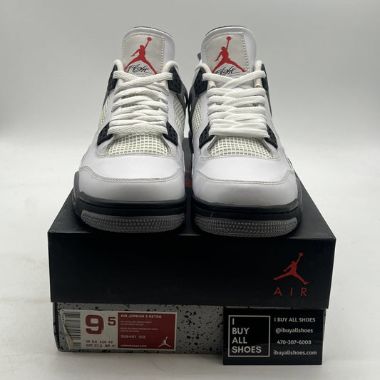 Size 9.5 - Air Jordan 4 Retro Cement 2012 (308497-103)