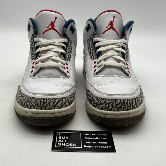Size 11 - Air Jordan 3 Retro OG Mid True Blue (854262-106)