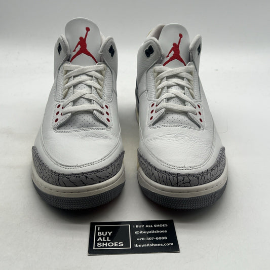 Size 14 - Air Jordan 3 Retro Mid White Cement Reimagined (DN3707-100)