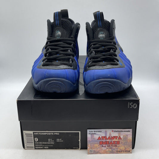 Size 9 - Nike Air Foamposite Pro Hyper Cobalt Blue White (624041-403)