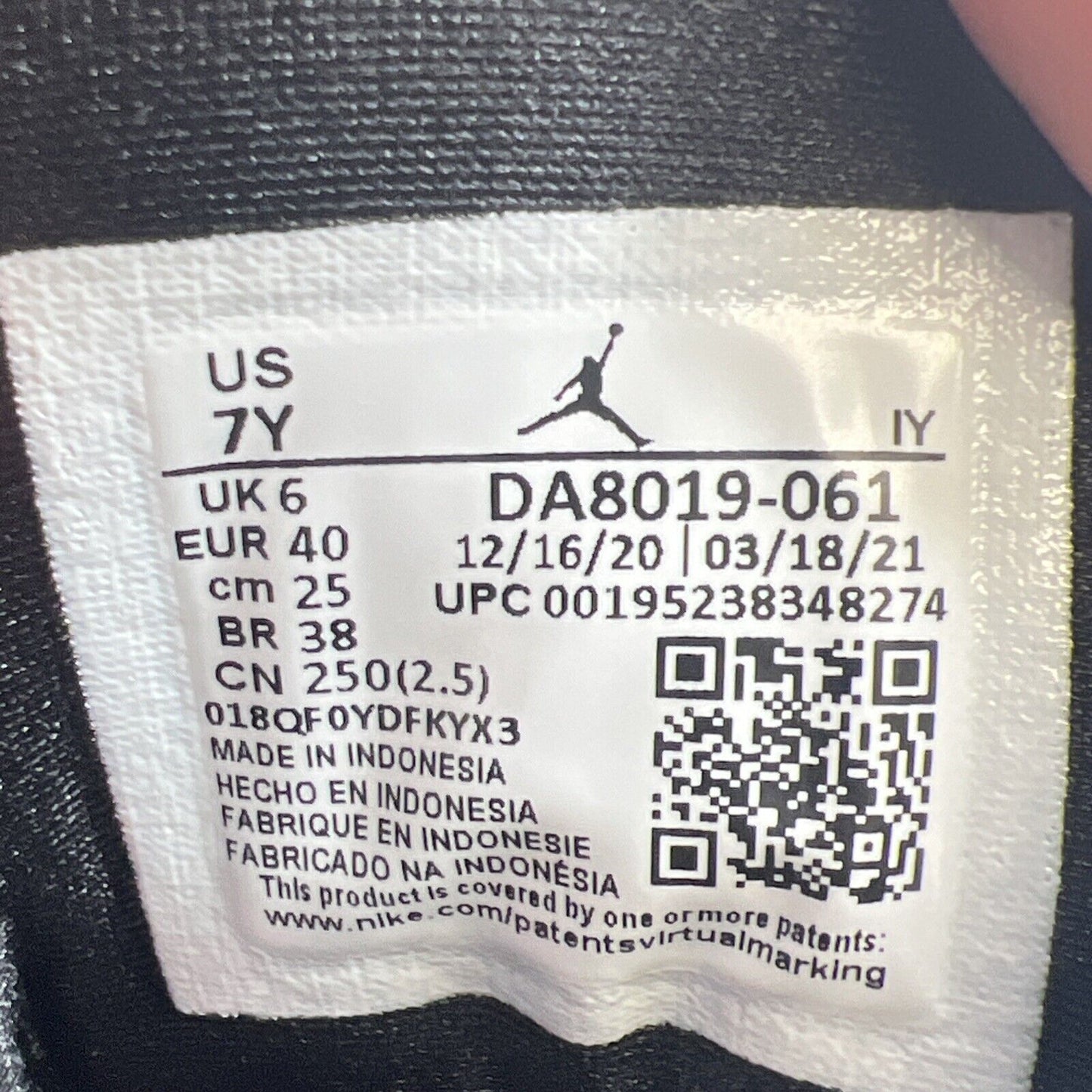 Size 7Y - Air Jordan 13 'Berry Red' Black Sneakers BNIB (DA8019-061)