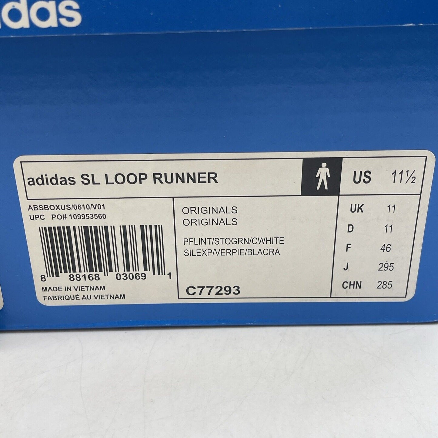 Size 11.5 - adidas Wish x SL Loop Runner Independent Currency Suede (C77293)