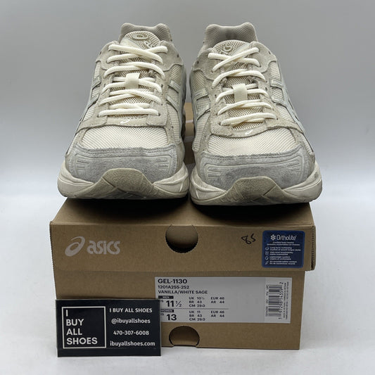Size 11.5 - Asics Gel 1130 Vanilla White Sage (1201A255-252)