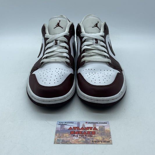 Size 10W - Wmns Air Jordan 1 Low Bronze Eclipse White Brown Leather (DC0774-116)