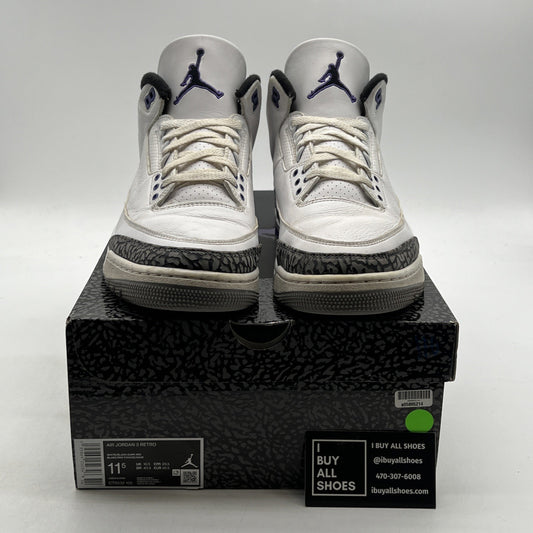 Size 11.5 - Air Jordan 3 Retro Mid Dark Iris (CT8532-105)