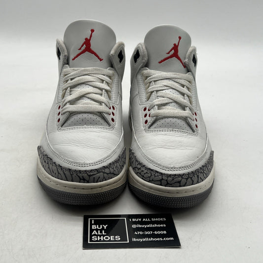 Size 8.5 - Air Jordan 3 Retro Mid White Cement Reimagined (DN3707-100)