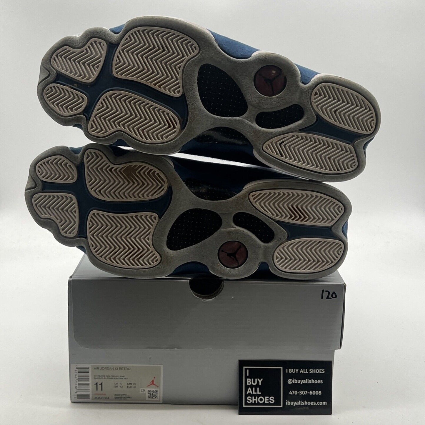 Size 11 - Air Jordan 13 Retro Mid French Blue (414571-164)