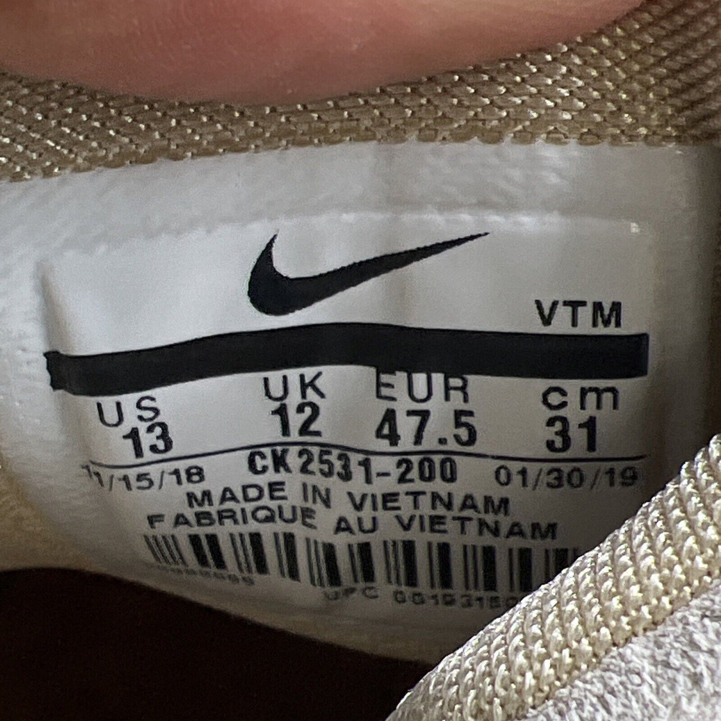 Size 13 - Nike Odell Beckham Jr x Air Max 720 Young King of The People