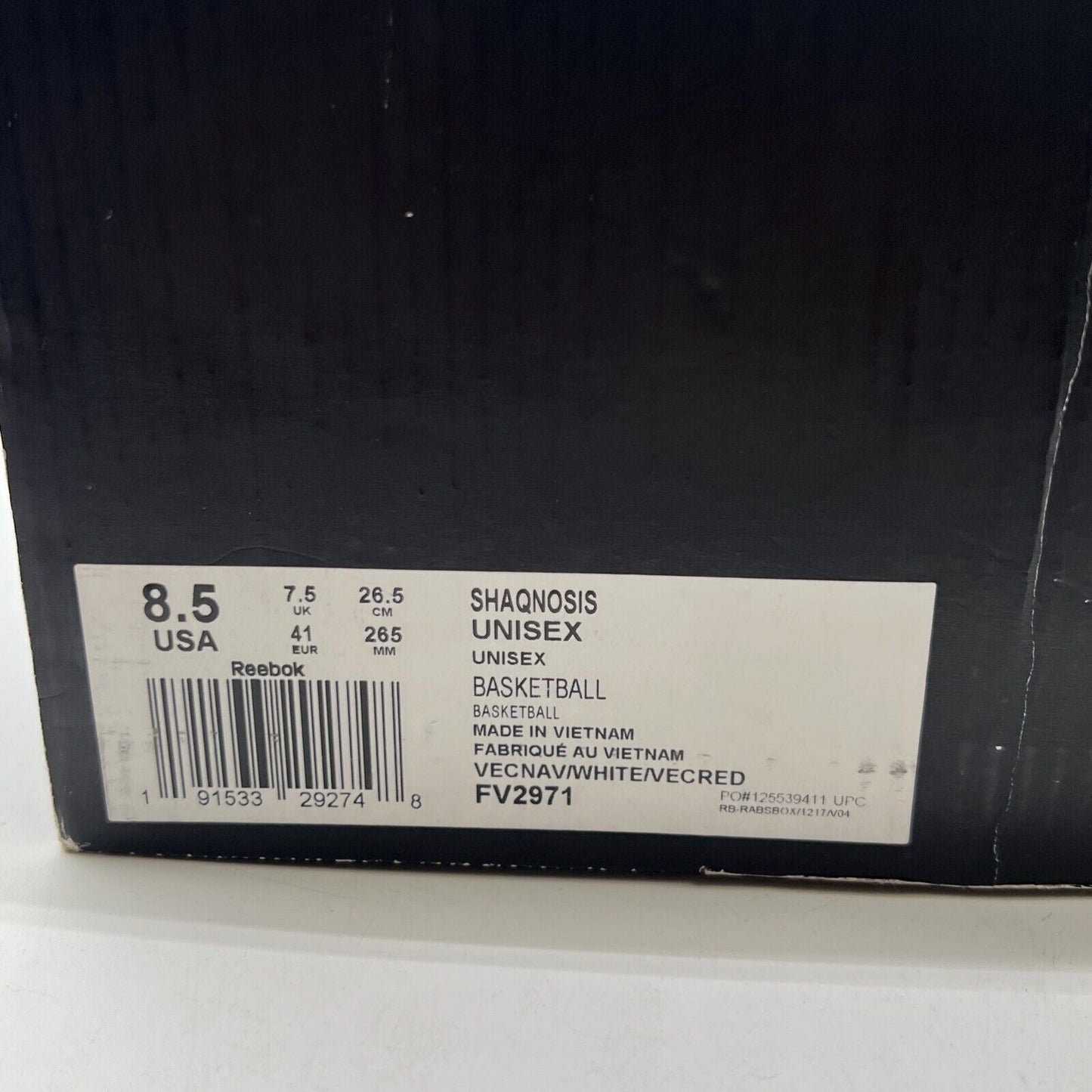 Size 7.5 - Reebok Shaqnosis USA - (FV2971)