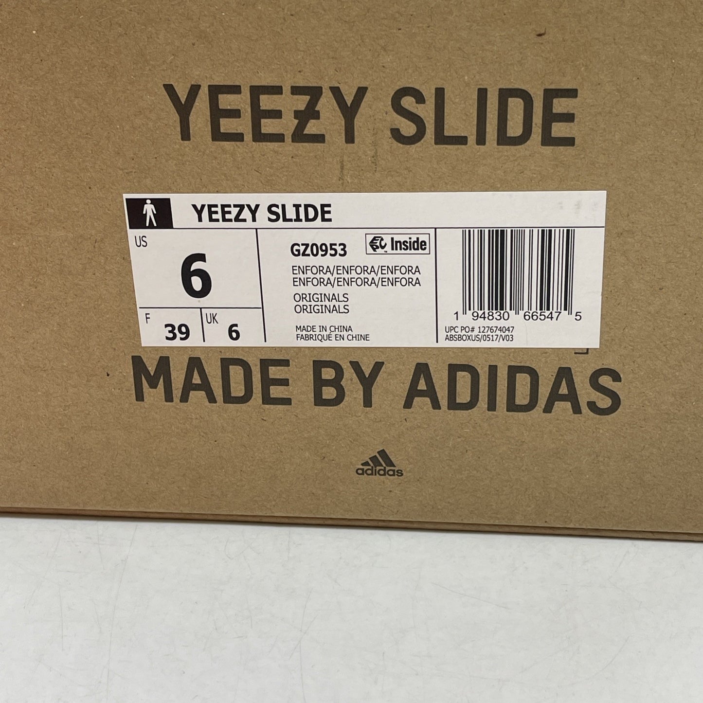 Size 6 - adidas Yeezy Slide Orange Enflame (GZ0953)