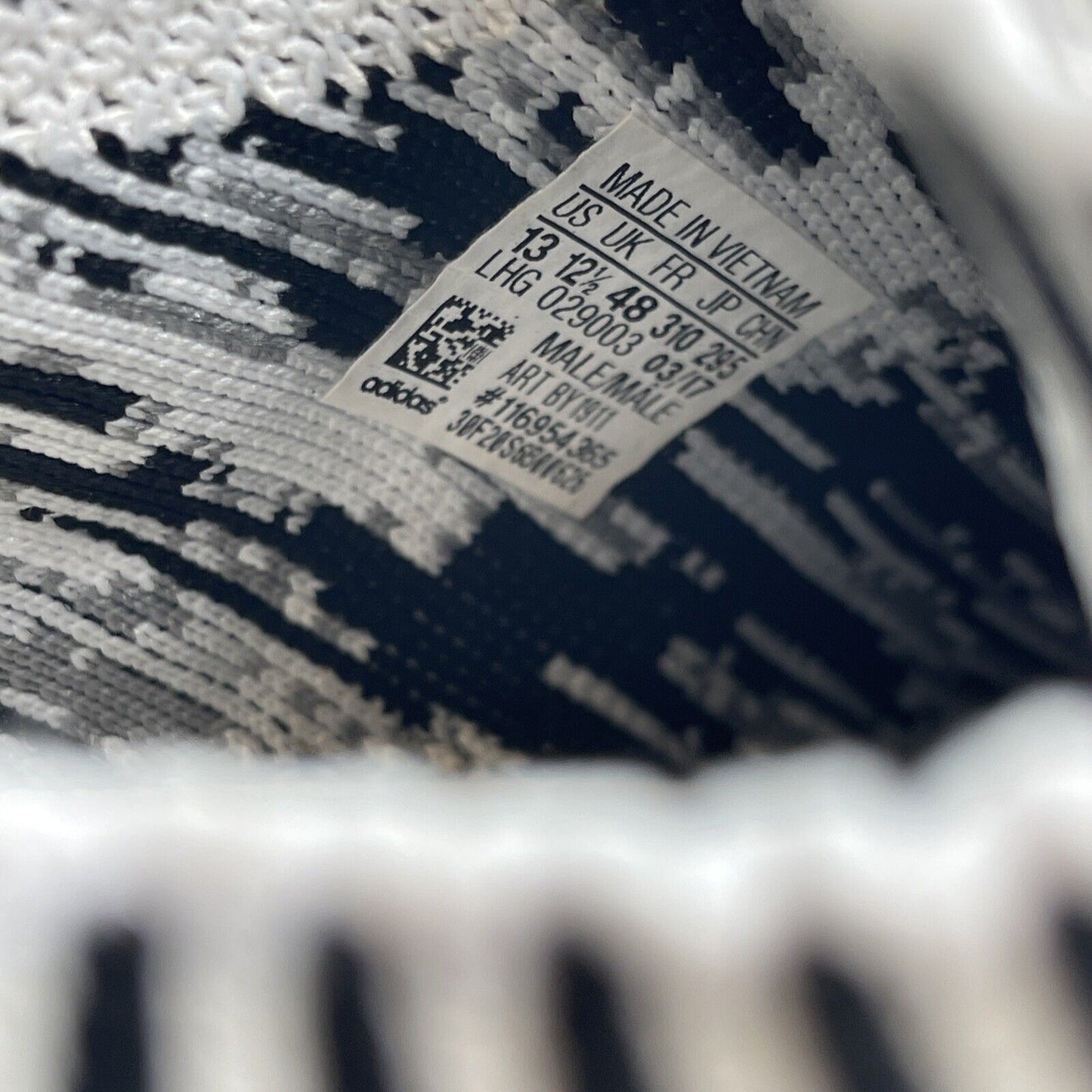 Size 13 - adidas NMD_R1 PK Oreo Black White Suede Leather (BY1911)