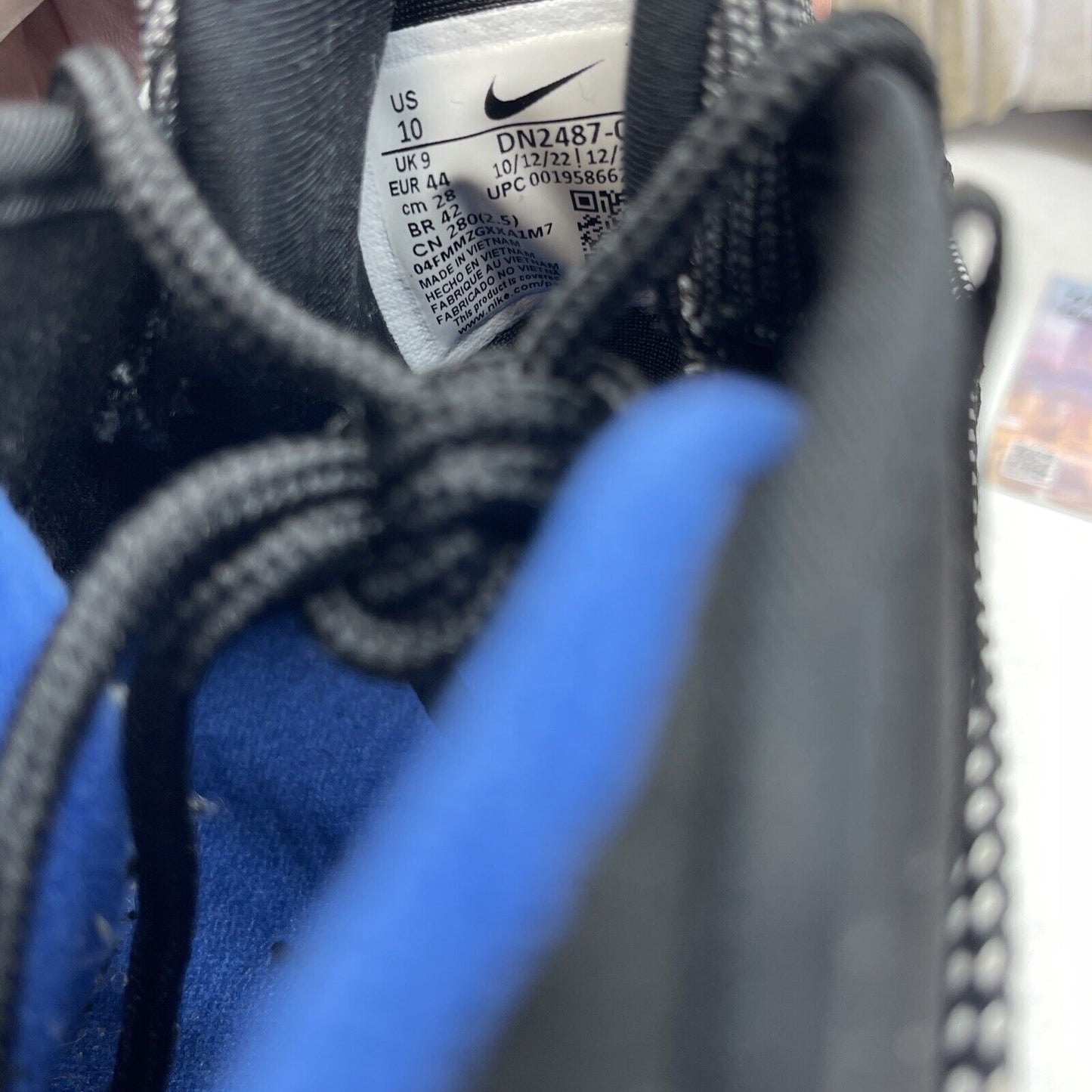 Size 10 - Nike Air Max Penny 1 Orlando Black White Suede (DN2487-001)