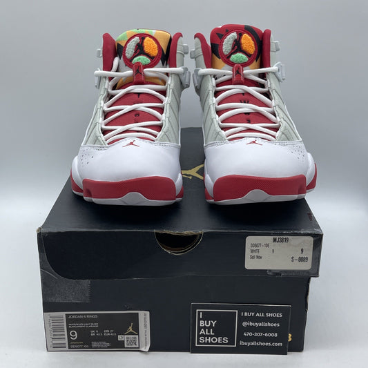 Size 9 - Jordan 6 Rings Hare White Suede Leather (DD5077-105)