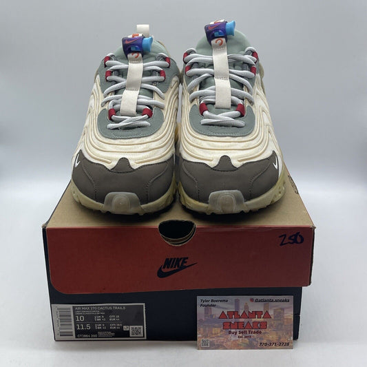 Size 10 - Nike Travis Scott x Air Max 270 React ENG Cactus Trails (CT2864-200)