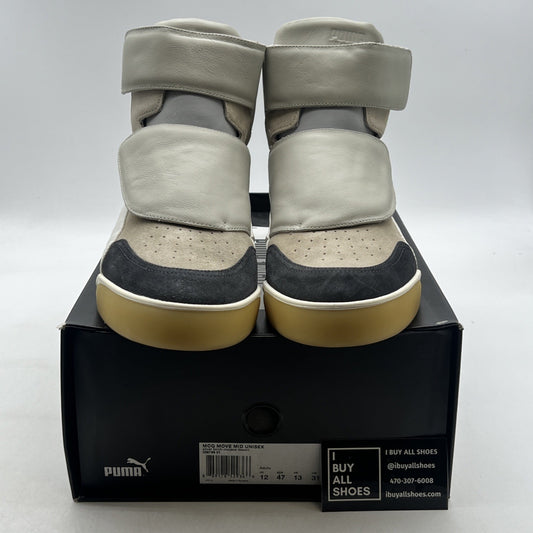 Size 13 - PUMA Move Mid x Alexander McQueen Silver Birch/Mojave Desert