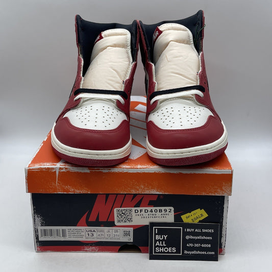 Size 13 - Air Jordan 1 Retro High OG Chicago Reimagined Lost & Found DZ5485-612