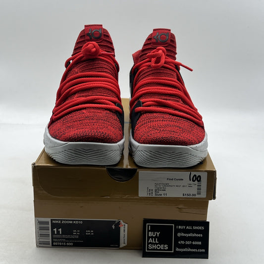 Size 11 - Nike KD 10 Red Velvet (897815-600)