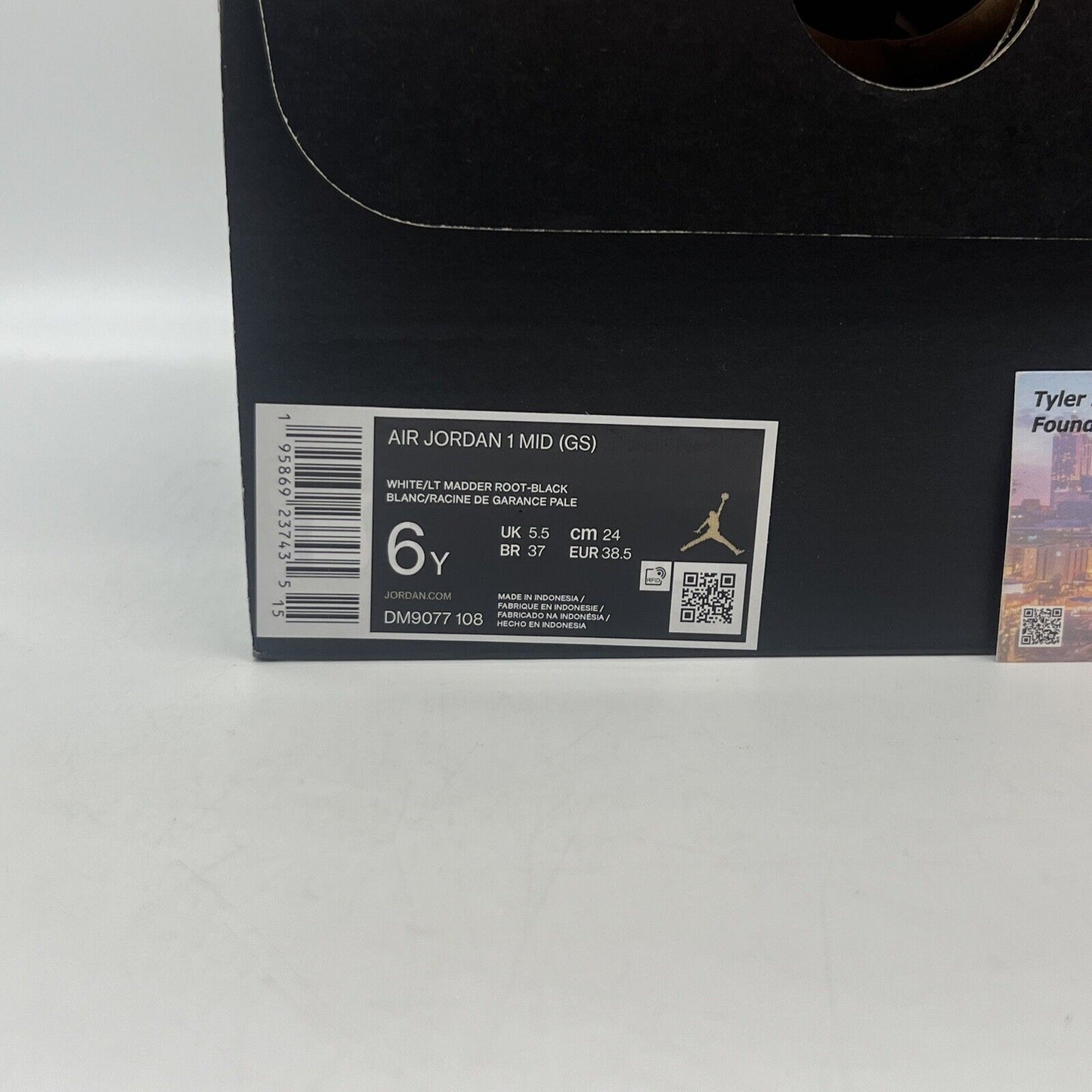 Nike Air Jordan 1 Mid Madder Root GS Size DM9077-108