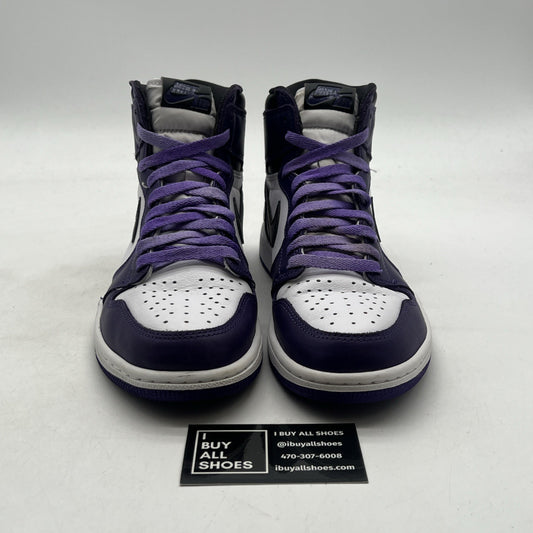 Size 8 - Air Jordan 1 Retro OG High Court Purple 2.0 (555088-500)