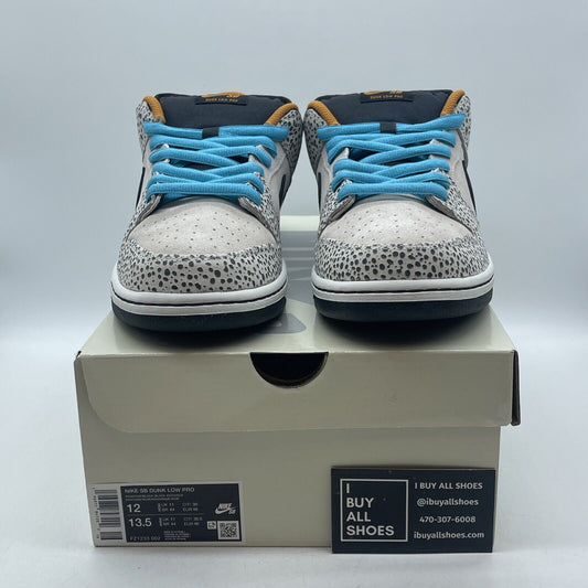 Size 12 - Nike Dunk Pro SB Low Electric Pack Black Suede Leather (FZ1233-002)