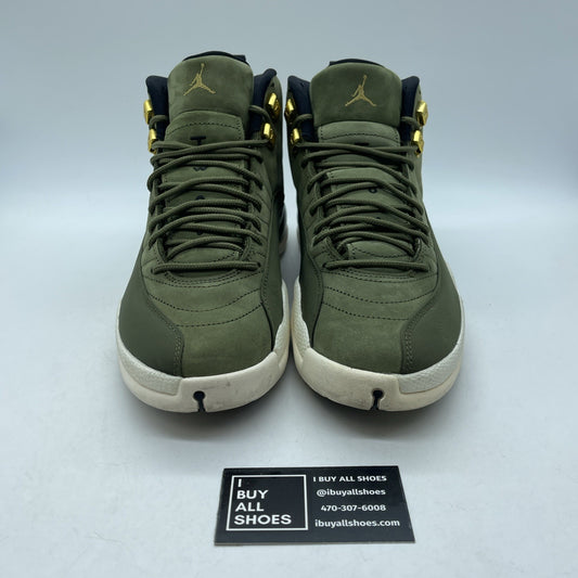 Size 9.5 - Air Jordan 12 Retro CP3 Class of 2003 Green Suede (130690-301)