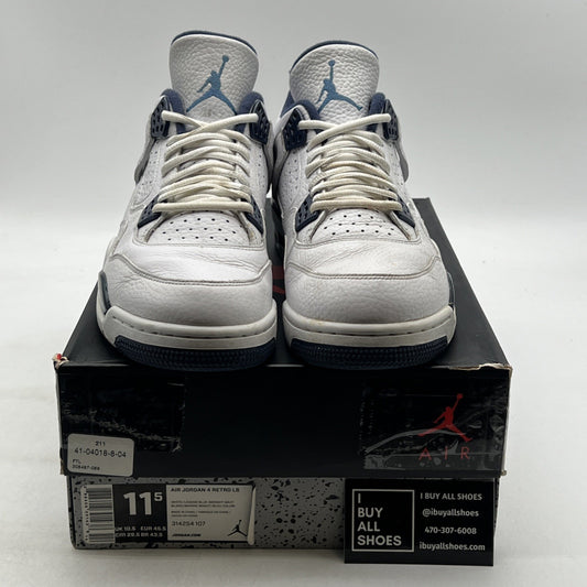 Size 11.5 - Air Jordan 4 Retro LS Columbia (314254-107)