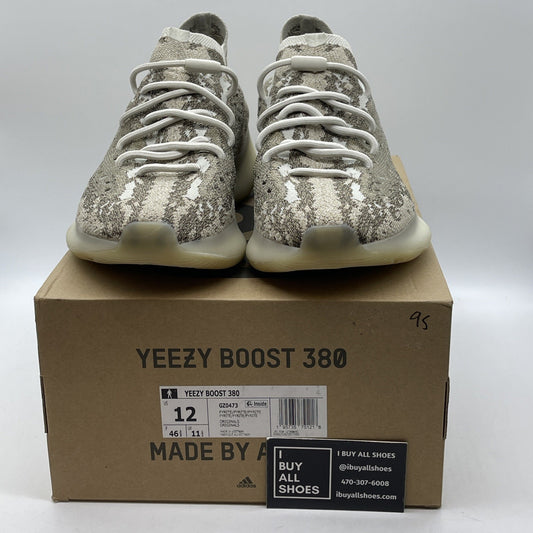 Size 12 - adidas Yeezy Boost 380 Pyrite Brown Suede (GZ0473)