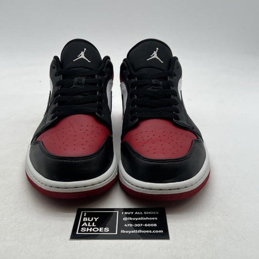Size 11 - Air Jordan 1 Low Bred Toe (553558-612)