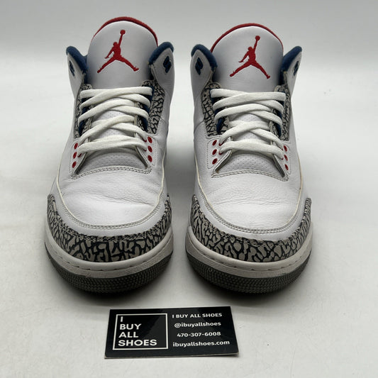 Size 12 - Air Jordan 3 Retro OG Mid True Blue (854262-106)