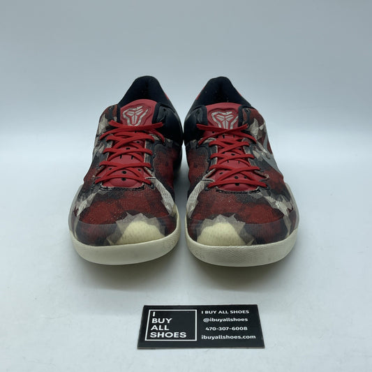 Size 9 - Nike Kobe VIII 8 System Milk Snake Red White Grey (555035-601)