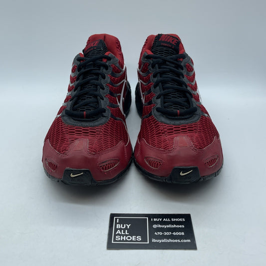 Size 12 - Nike Air Max Torch 4 Gym Red White Black Suede Leather (343846-600)