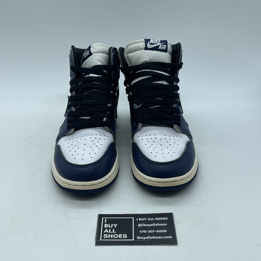 Size 6.5Y (GS) Air Jordan 1 Retro OG “Midnight Navy” (FD1437-401)