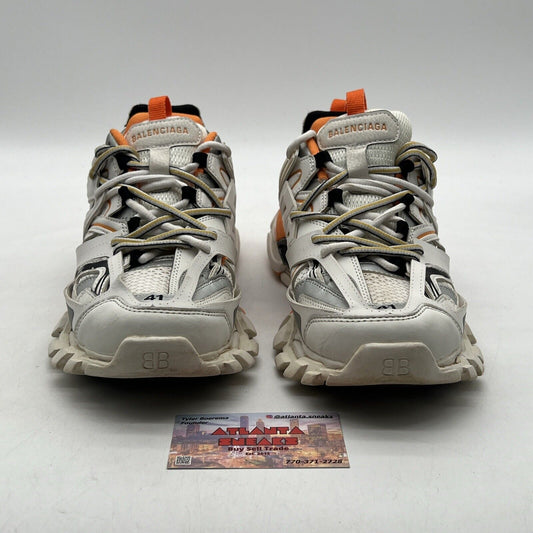 Size 41 (8 US) - Balenciaga Track ' White, Orange