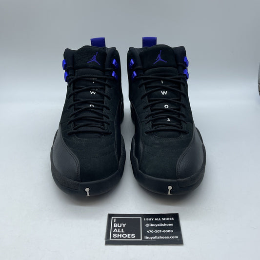 Size 10.5 - Air Jordan 12 Retro Dark Concord Black Suede (CT8013-005)
