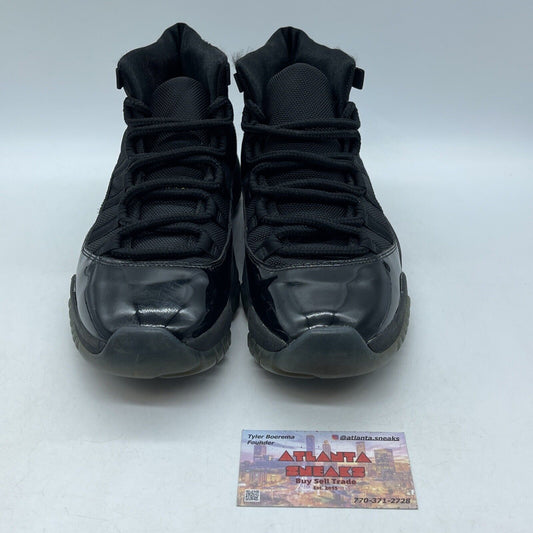 Size 9.5 - Jordan 11 Retro High Gamma Blue Yellow Black Leather (378037-006)