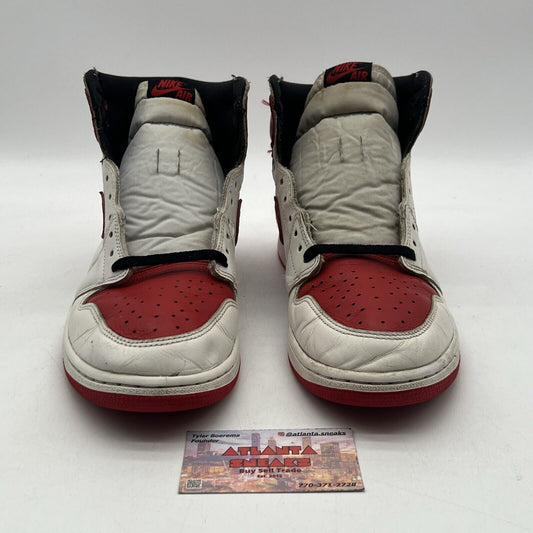 Size 11.5 - Jordan 1 Retro OG High Heritage Black White Red Leather (555088-161)