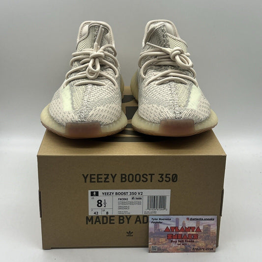 Size 8.5 - Yeezy Boost 350 V2 Citrin Non-Reflective Brand New Og All DS Sneakers