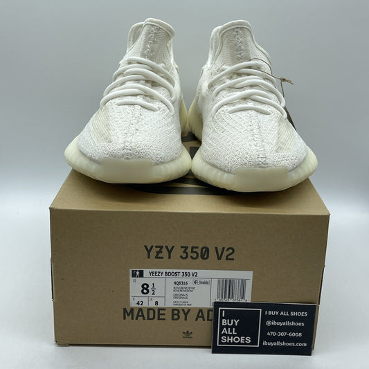 Size 8.5 - adidas Yeezy Boost 350 V2 Low Bone Suede (HQ6316)