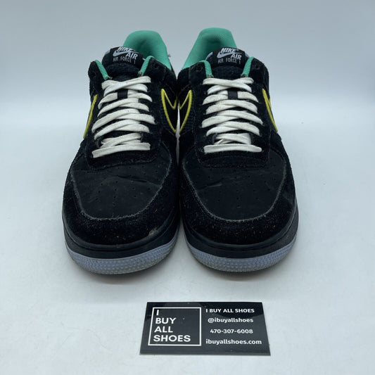 Size 12 - Nike Air Force 1 '07 LV8 Peace and Unity Black Suede (DM9051-001)