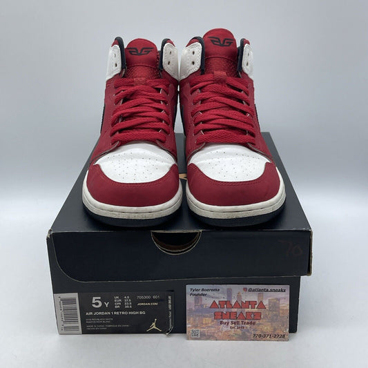 Size 5 (GS) - Jordan 1 Retro High Blake Griffin White Leather Suede (705300-601)