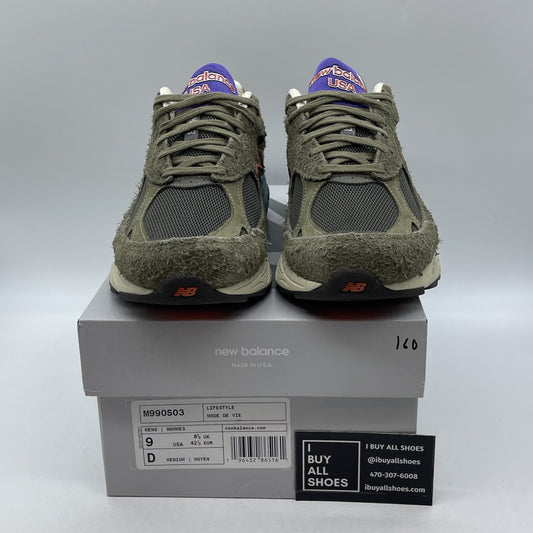 Size 9 - New Balance YCMC x 990v3 Made in USA Trailblazers Suede (M990S03)