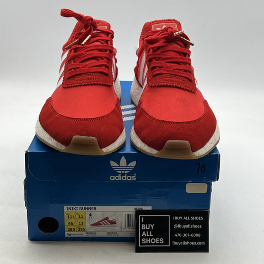 Size 11.5 - Adidas Iniki Runner Red (BB2091)