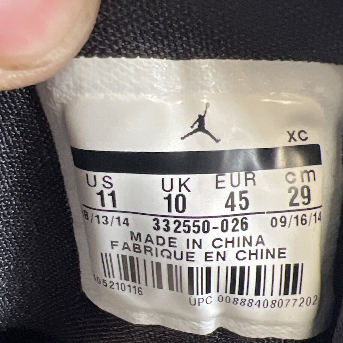 Size 11 - Air Jordan 1 Retro High Melo (332550-026)