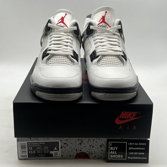 Size 12 - Air Jordan 4 Retro OG 2025 White Cement (FV5029-100)
