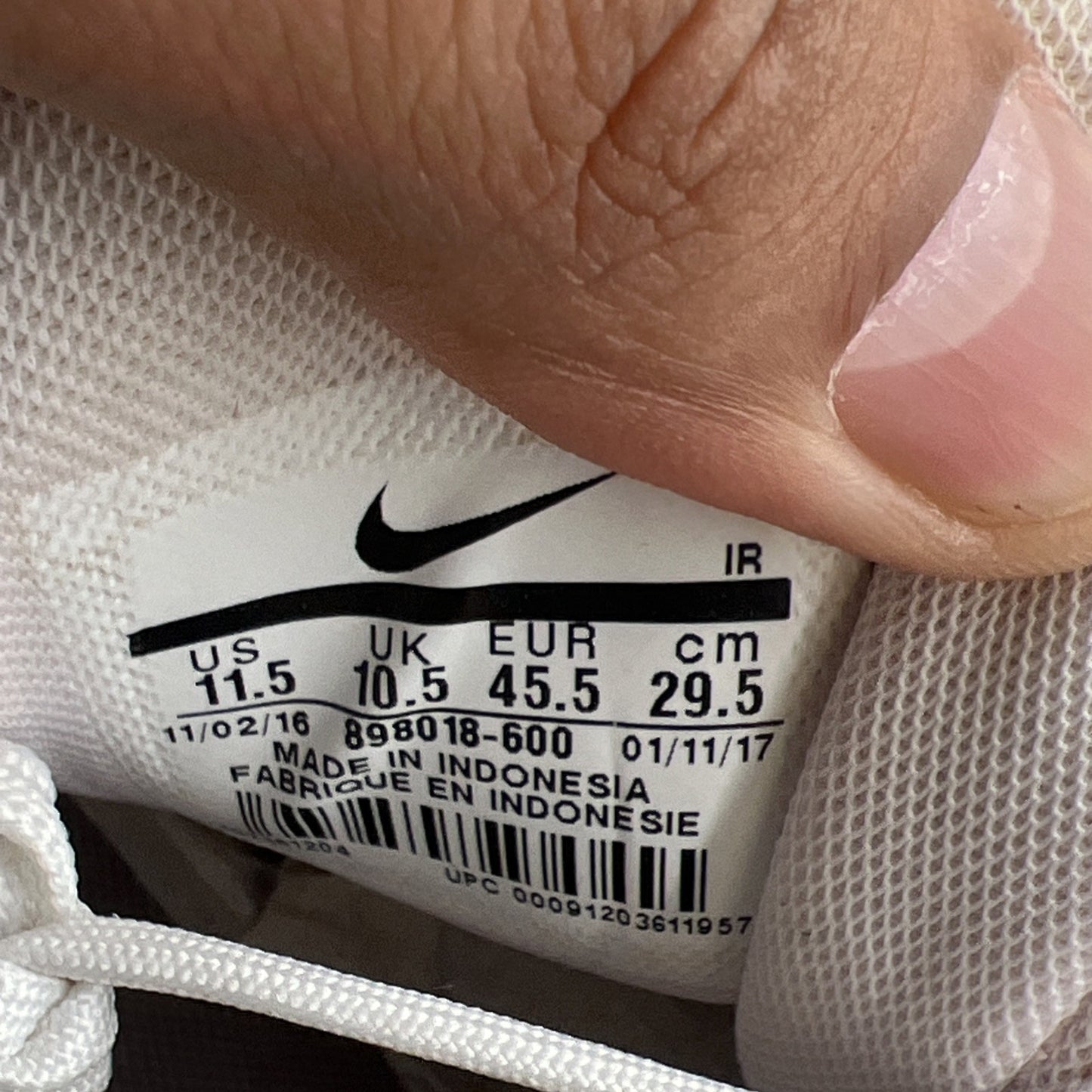 Size 11.5 - NikeLab Air Max Plus Pearl Pink (898018-600)
