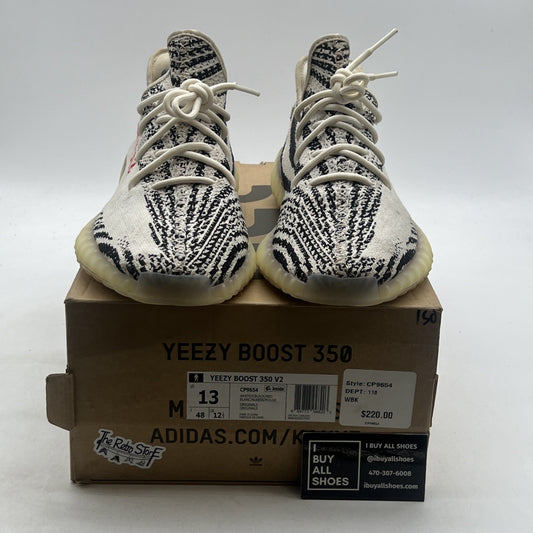 Size 13 - adidas Yeezy Boost 350 V2 Low Zebra (CP9654)