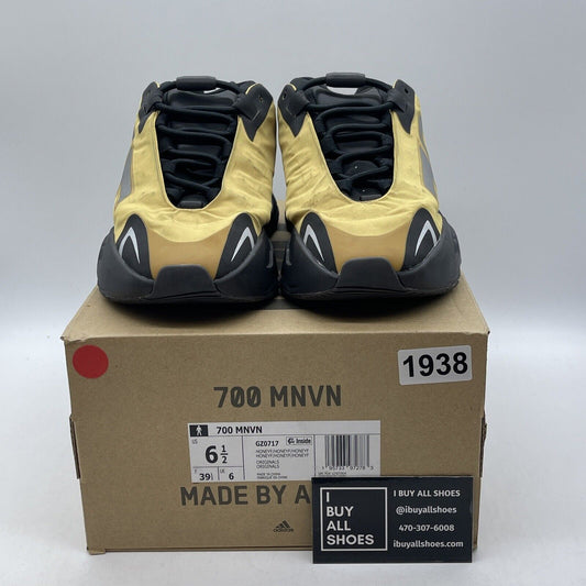 Size 6.5 - adidas Yeezy Boost 700 MNVN Honey Flux Yellow Black Silver (GZ0717)