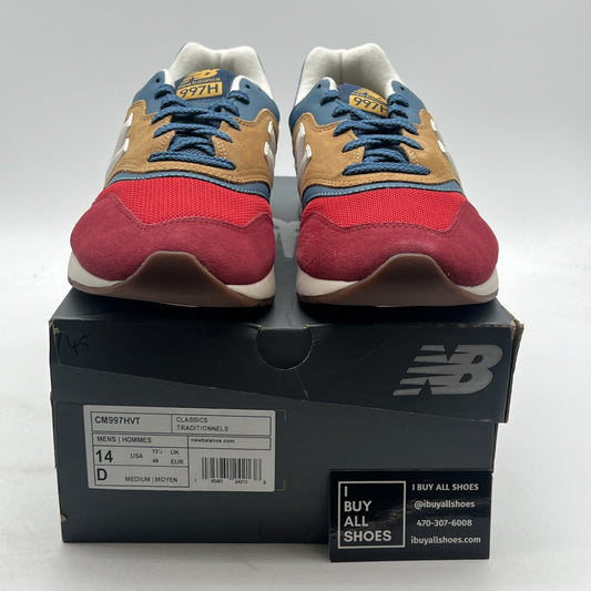Size 14 - New Balance 997H Workwear Red (CM997HVT)
