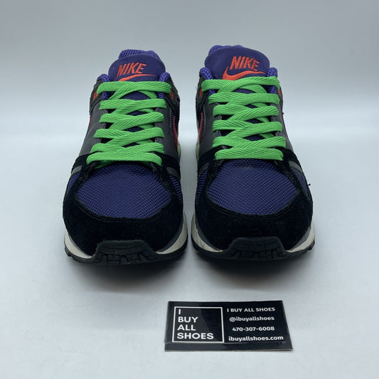 Size 13 - Nike Air Stab Premium Purple Black Grey Suede Leather (313717-581)